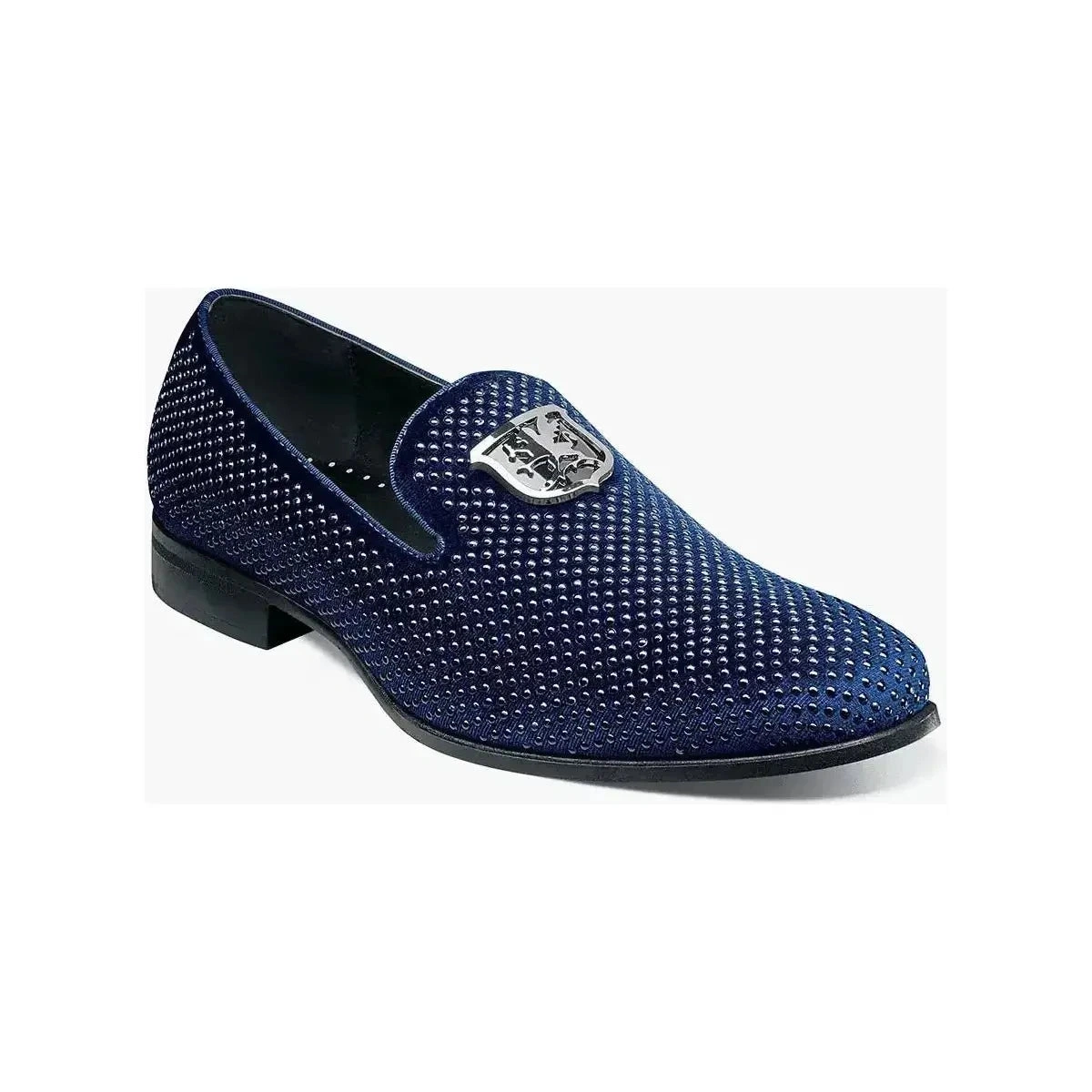 ¡Swagger Stacy Adams: Zapatos Micro Suede con Tachuelas! Elegancia y Audacia en Cada Paso, ¡Todos los Colores!